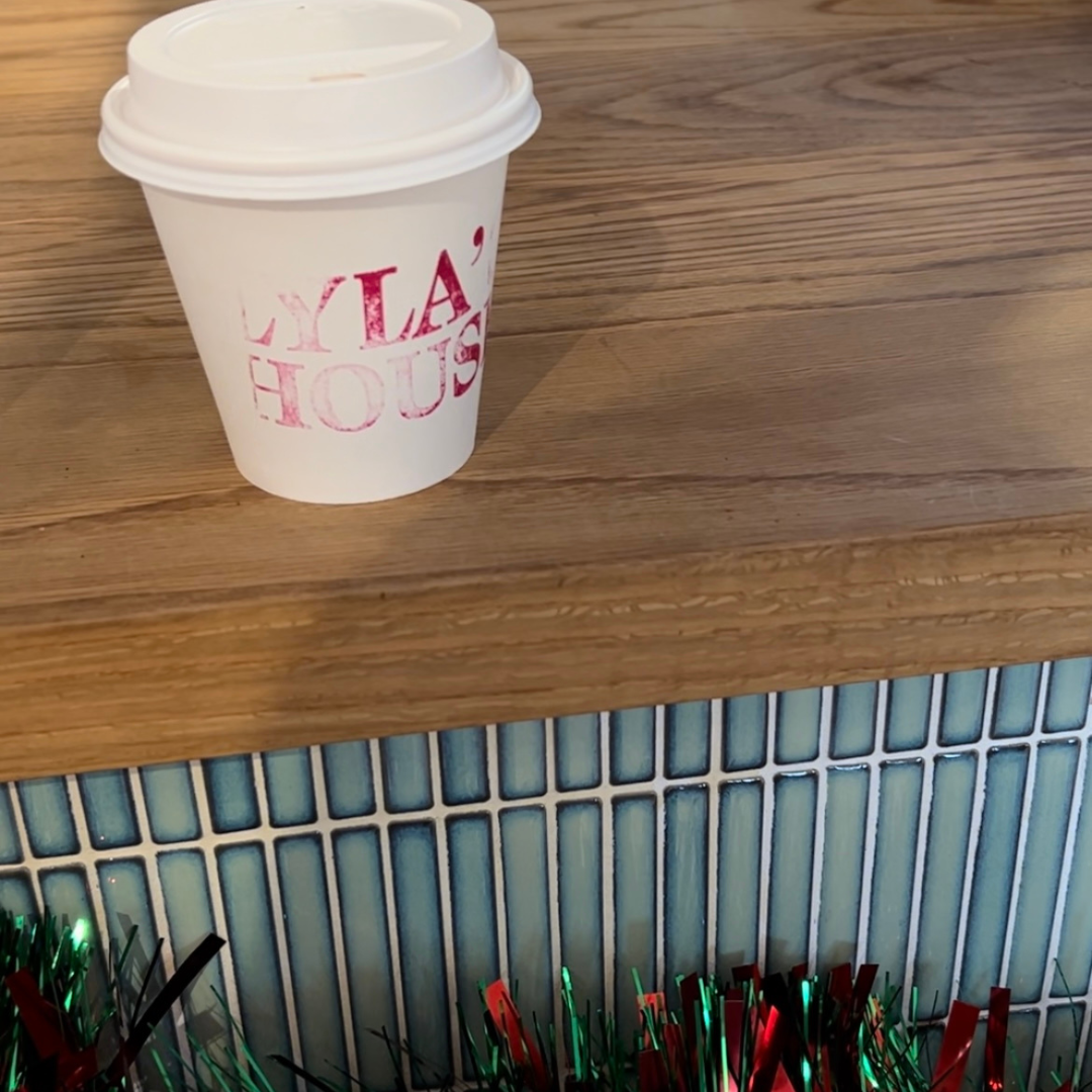 Lyla's house cup of coffee