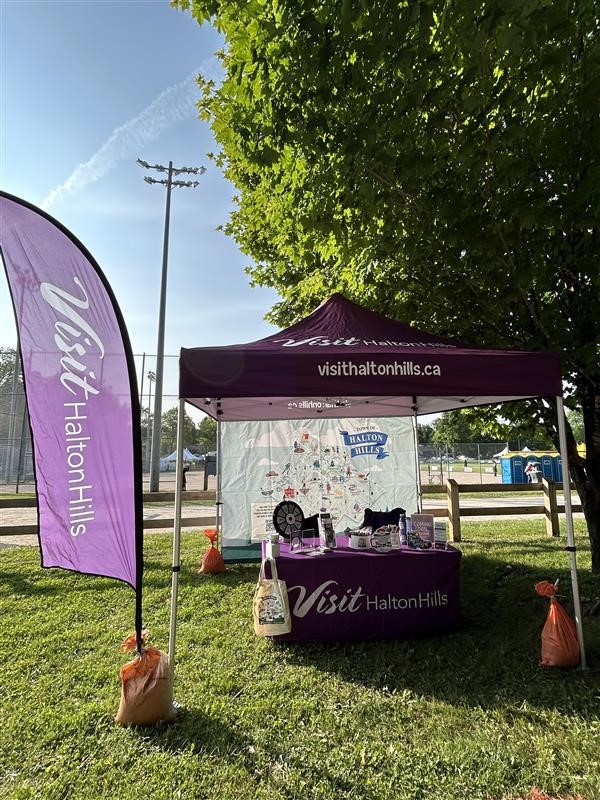 Image of Visit Halton Hills Booth