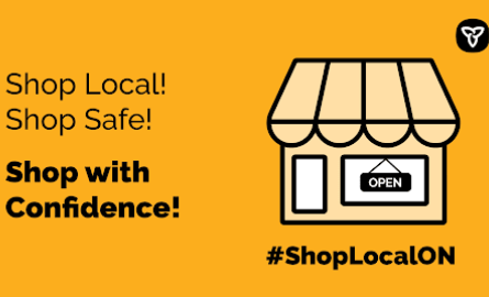 Ontario Shop Local Campaign Logo