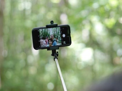 Family Taking a Picture