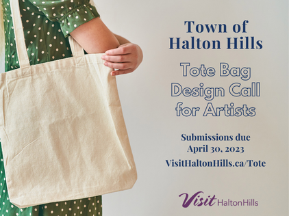 Town of Halton Hills Post Card with tote bag image