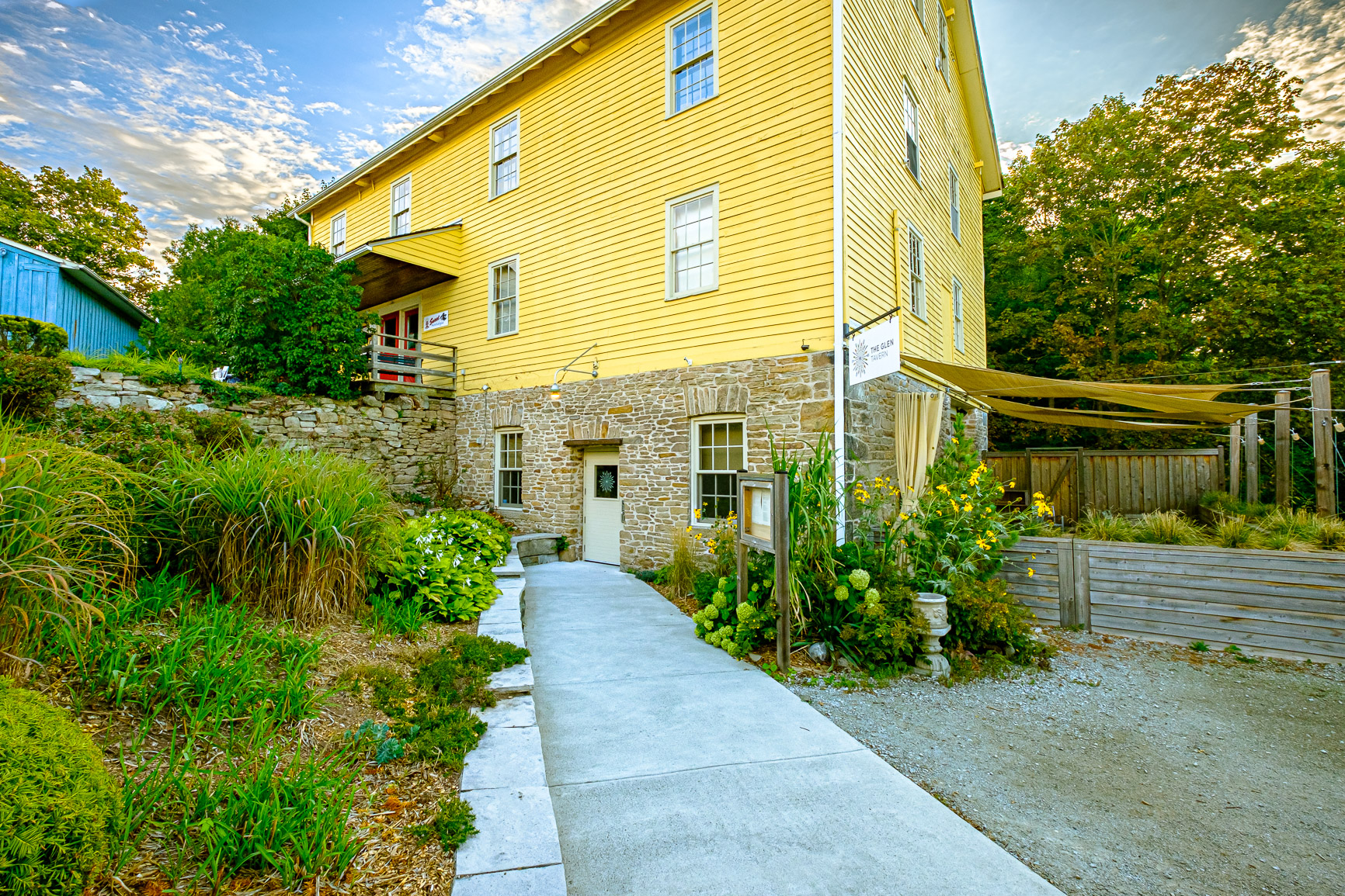 Yellow Williams Mill Building in Glen Williams