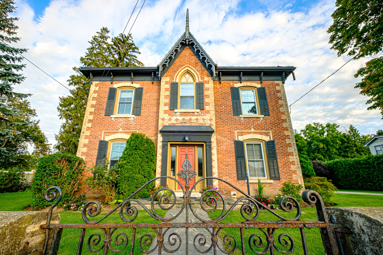 Outside of the Charles Williams House