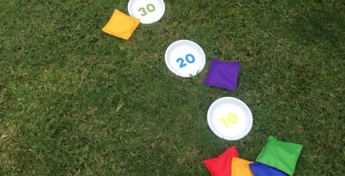 DIY Bean Bag Toss