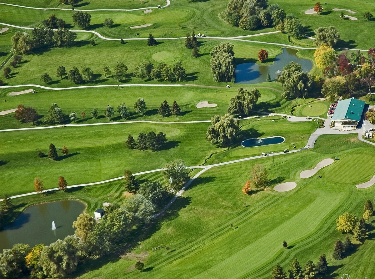 Picture of golf course