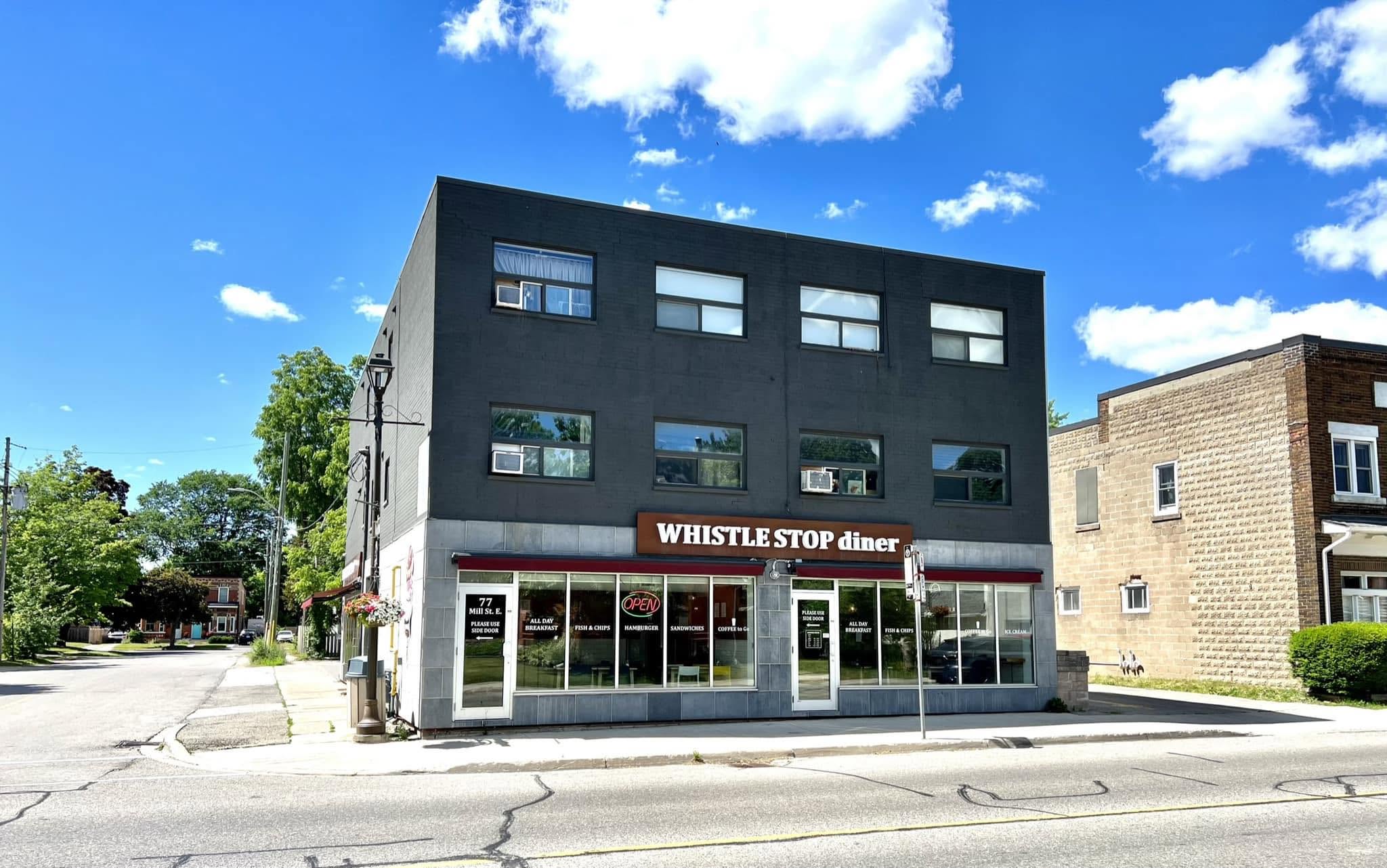 Whistle Stop Diner Storefront