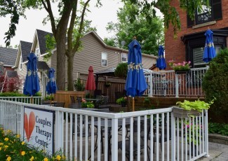 Lily Thai Patio and Storefront Georgetown