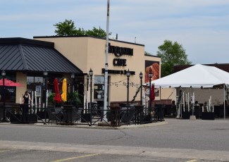 Symposium Patio and Storefront